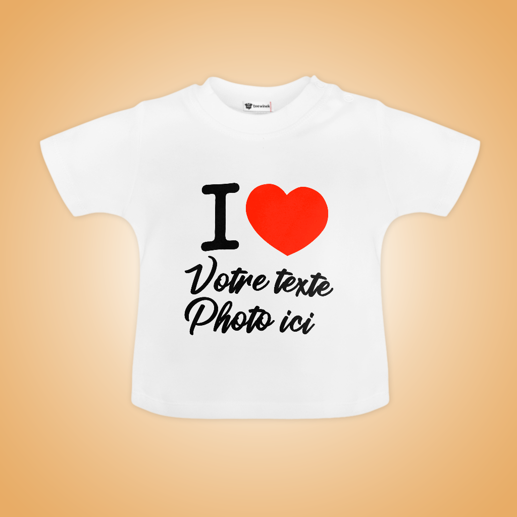 T-Shirts Bébé Nouveau Né personnalisé TeeShirts Bébé-Nouveau Né en tunisie, pull Nouveau Né en tunisie