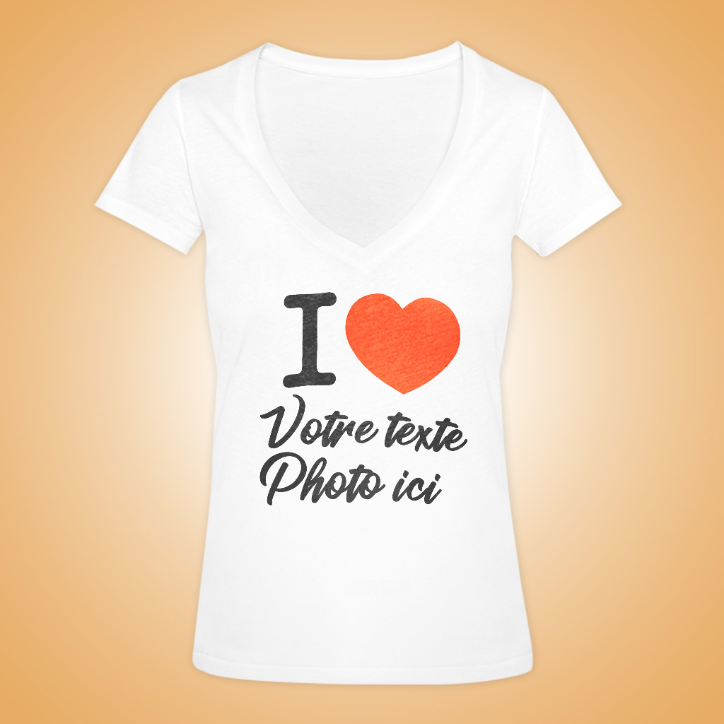 T-shirt col bateau personnalisé,impression-sur-tshirt en tunisie