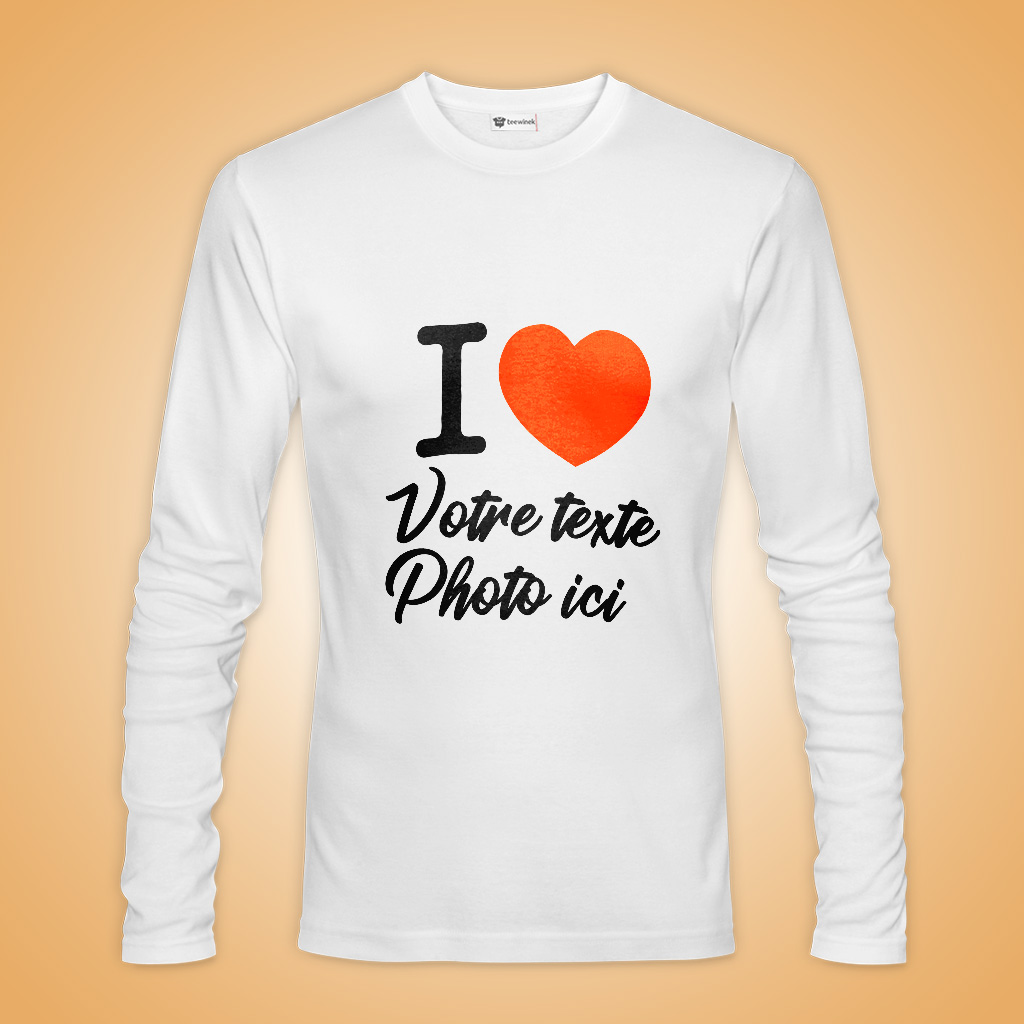 t-shirt-manche-longue-personnalisé en tunisie