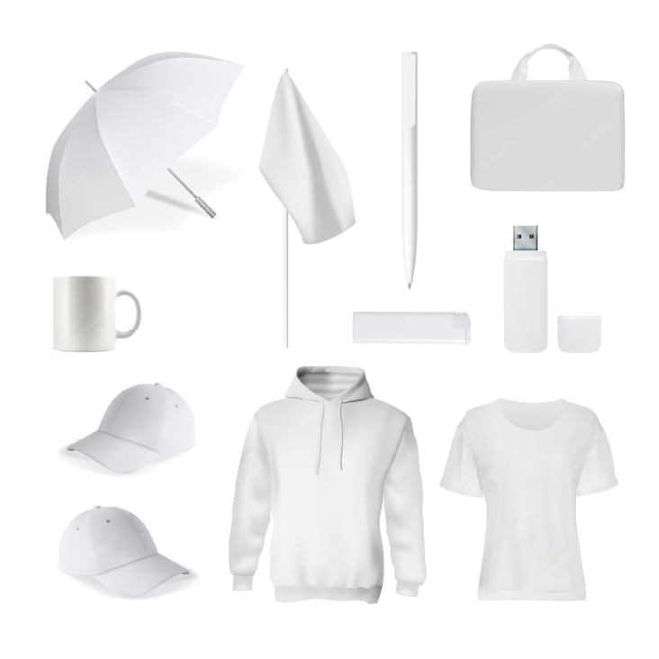 Textile vierge sans marquage avant personnalisation